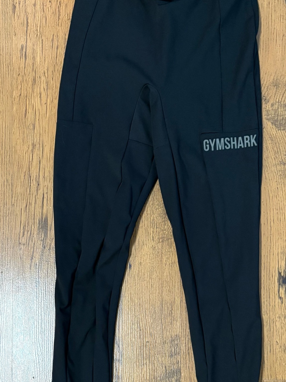 Small Gymshark women’s Black Performance Leggings with Logo
